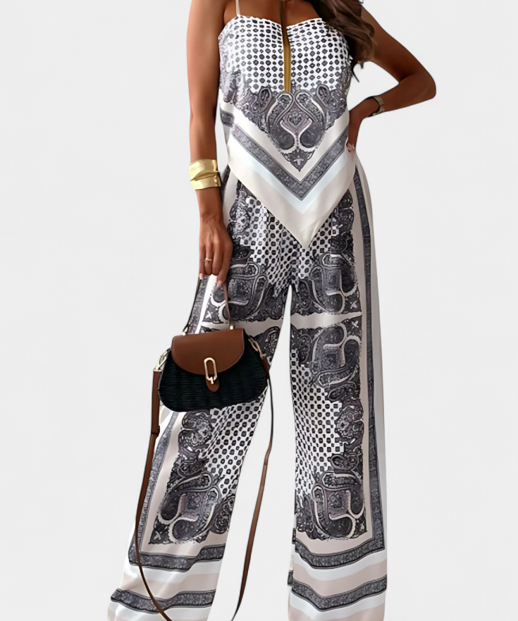 Leonie Conjunto Paisley con Tiras