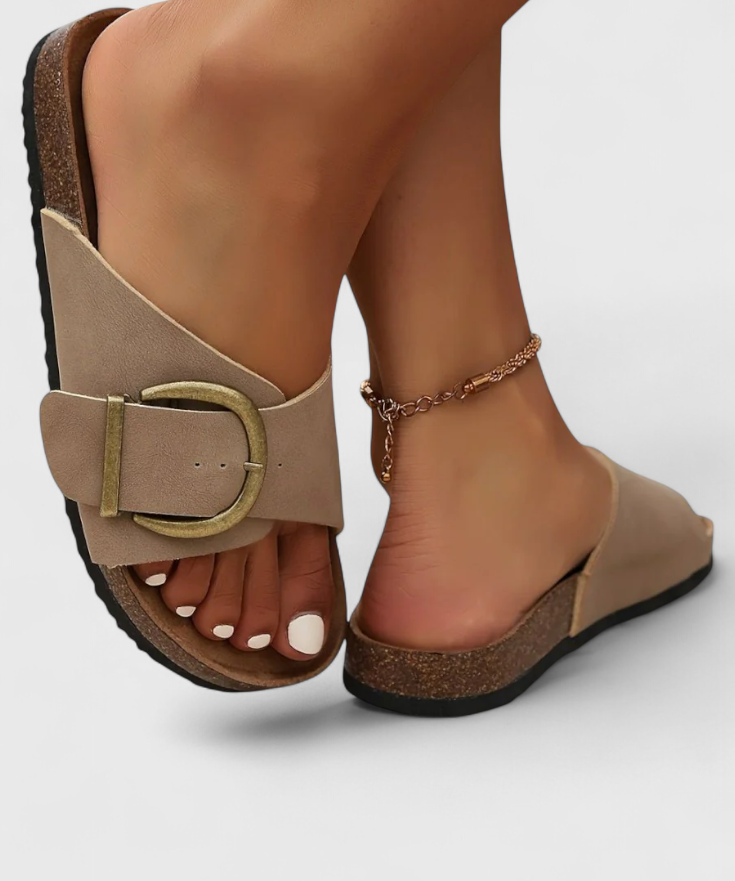 Delphine Sandalias Elegantes de Confort