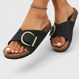 Delphine Sandalias Elegantes de Confort