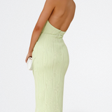 CEILA - VESTIDO MIDI PLISADO