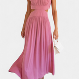 Jocelyn Conjunto de Vestido con Abertura Lateral