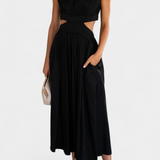 Jocelyn Conjunto de Vestido con Abertura Lateral