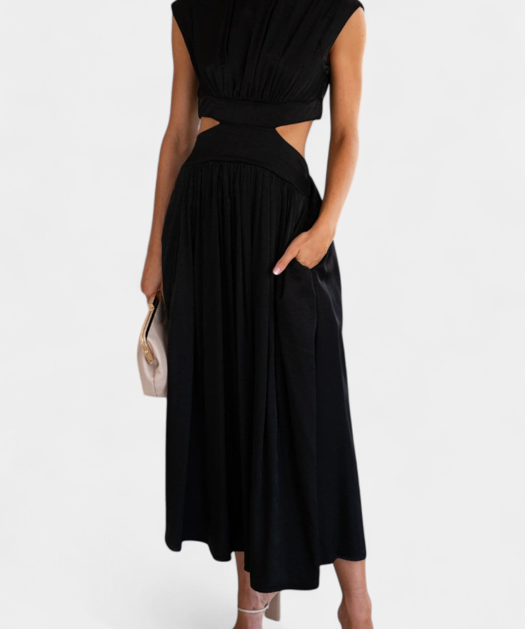Jocelyn Conjunto de Vestido con Abertura Lateral