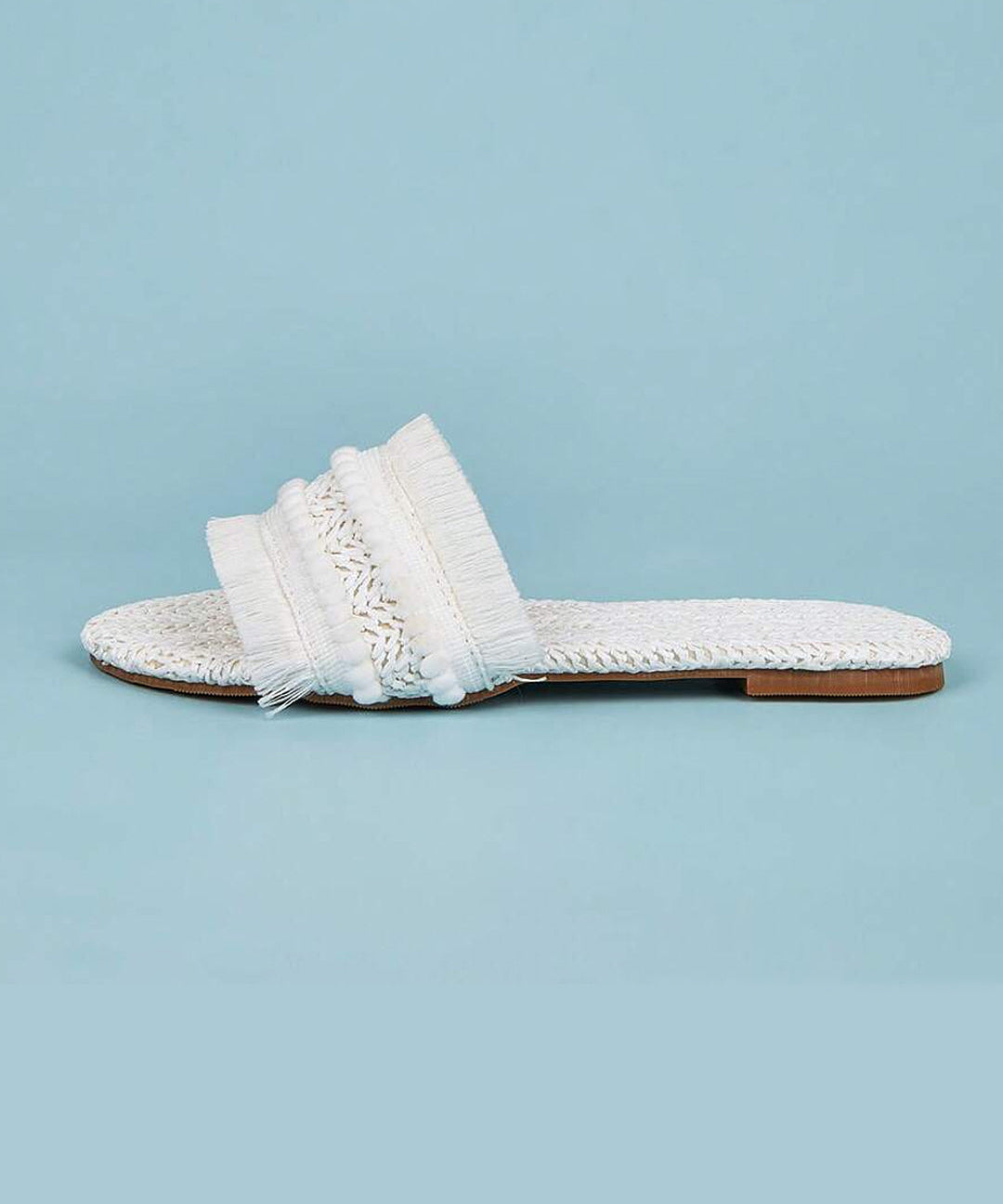 Zapatillas con Flecos