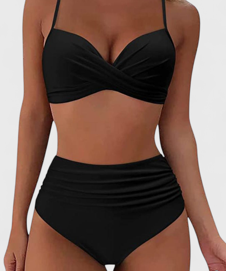 Lison Bikini de Talle Alto con Estilo Sofisticado