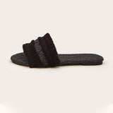 Zapatillas con Flecos