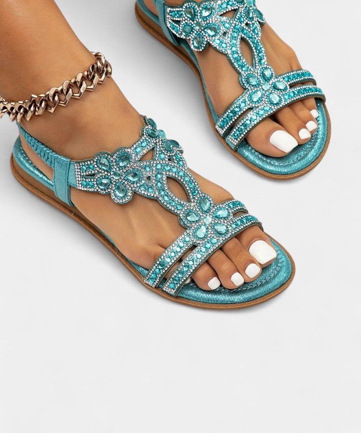 Alaya Sandalias Gladiadoras Embellecidas
