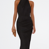 CEILA - VESTIDO MIDI PLISADO