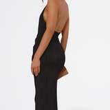 CEILA - VESTIDO MIDI PLISADO