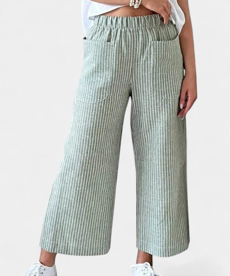 Lumiere Pantalones Livianos de Corte Relajado
