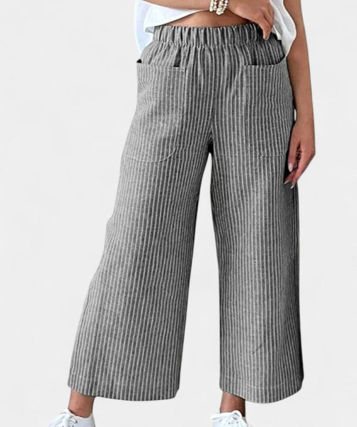 Lumiere Pantalones Livianos de Corte Relajado