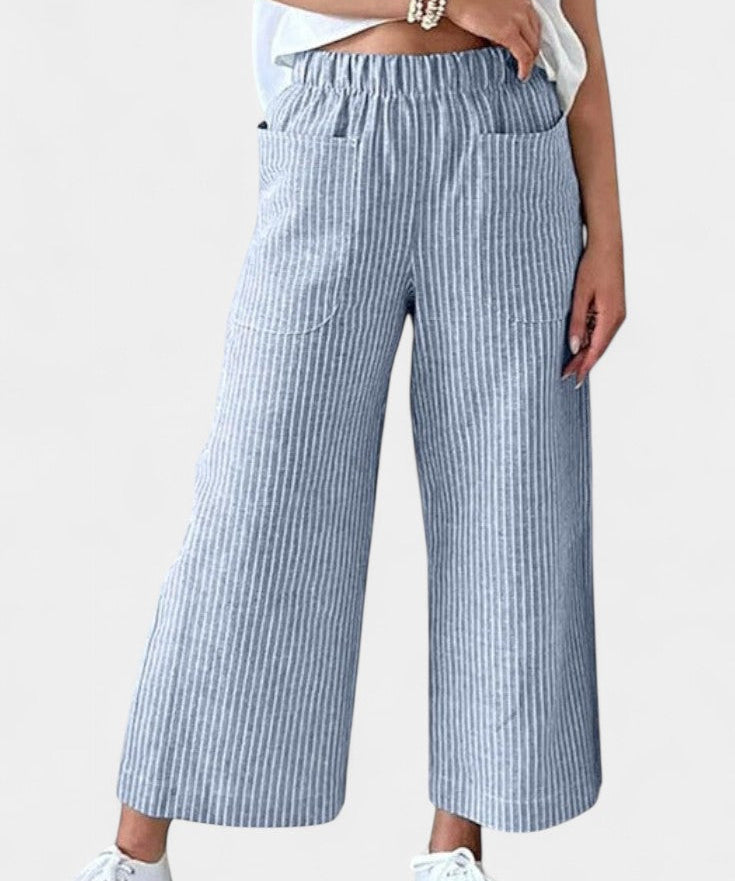 Lumiere Pantalones Livianos de Corte Relajado