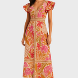 JESSA – VESTIDO LARGO DE ESTILO NATURAL Y ATEMPORAL