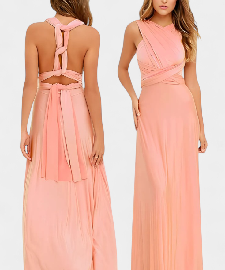 Josephine Vestido Envolvente Elegante y Ajustable
