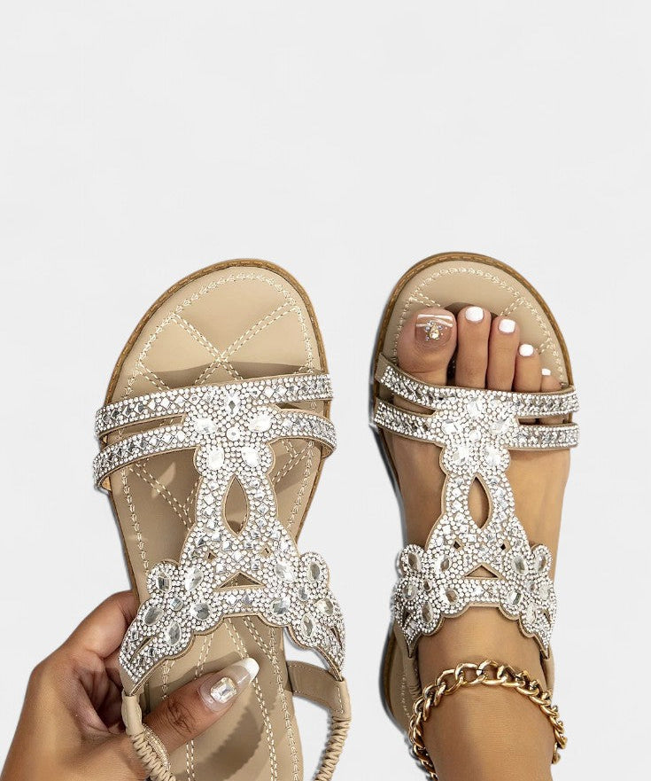 Alaya Sandalias Gladiadoras Embellecidas