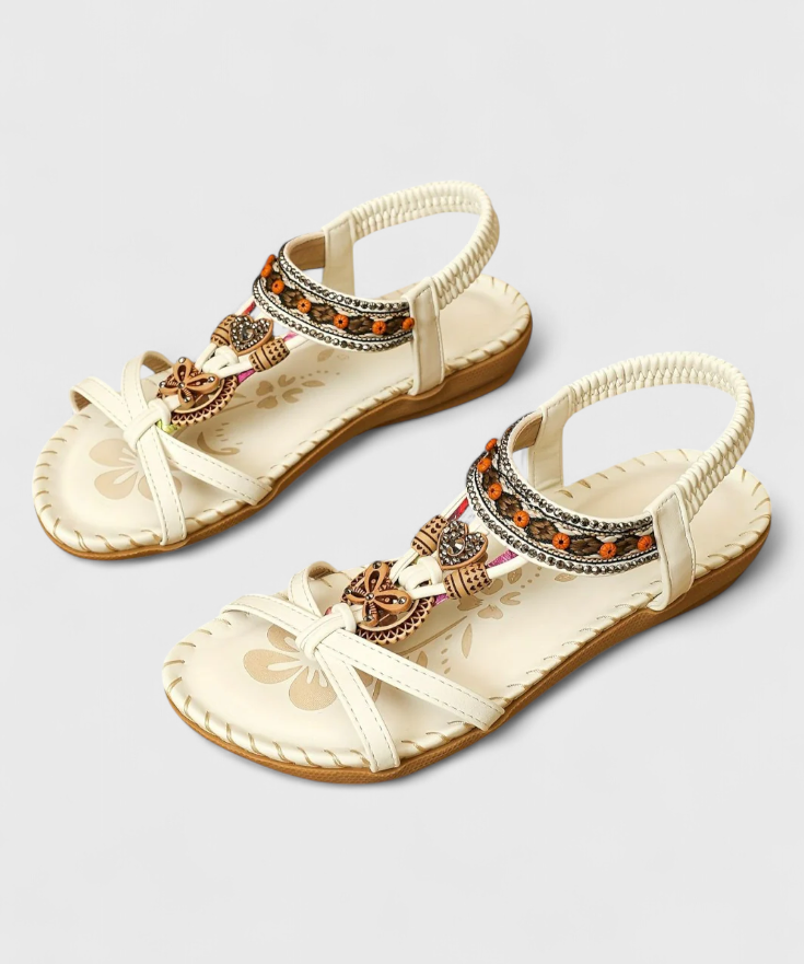 Lera Sandalias bohemias planas