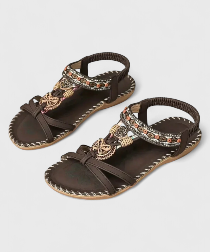 Lera Sandalias bohemias planas