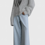 Daniela Cardigan de Mezcla de Cachemira Suave
