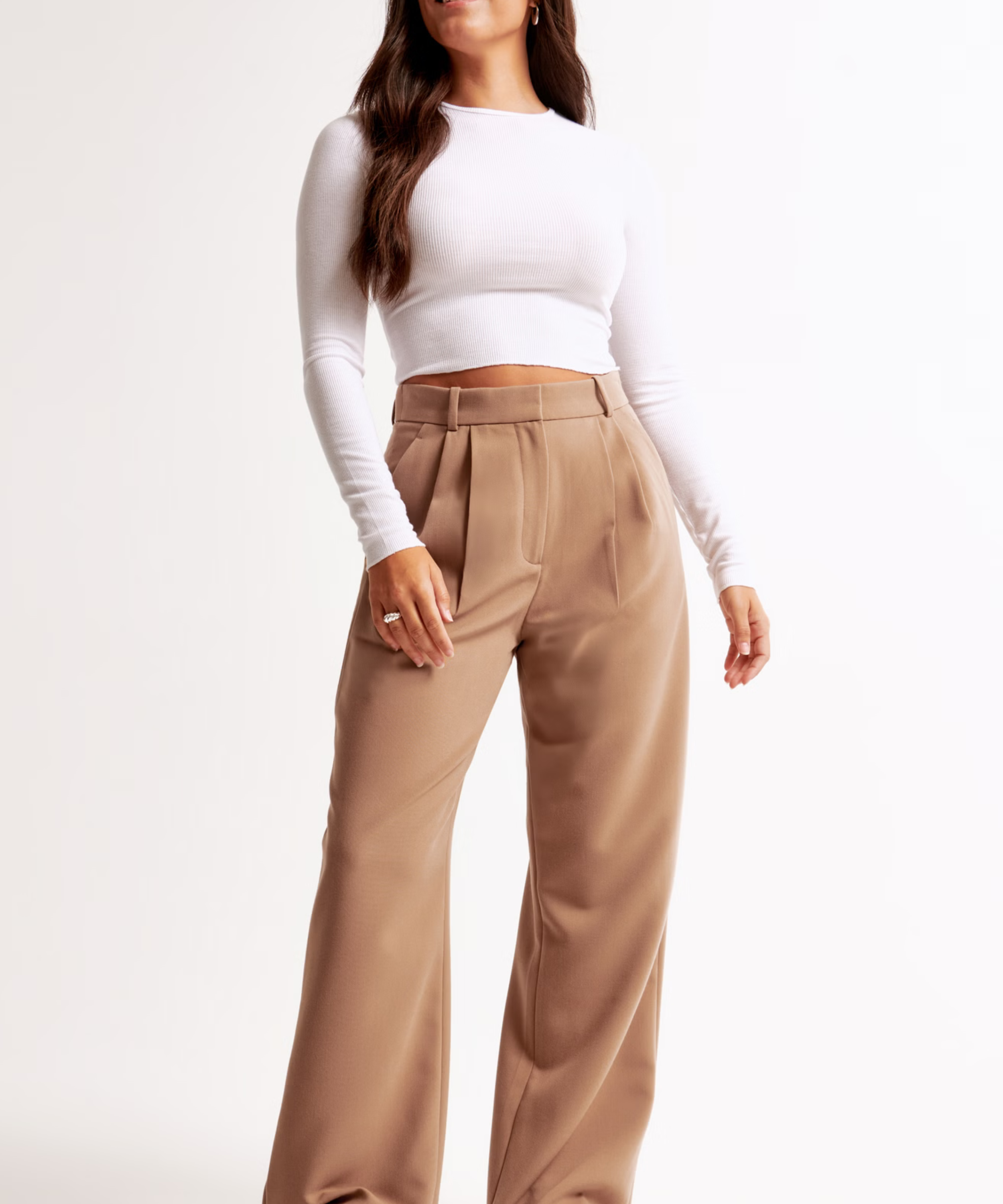Tinashe Pantalones Tailored de Pierna Ancha