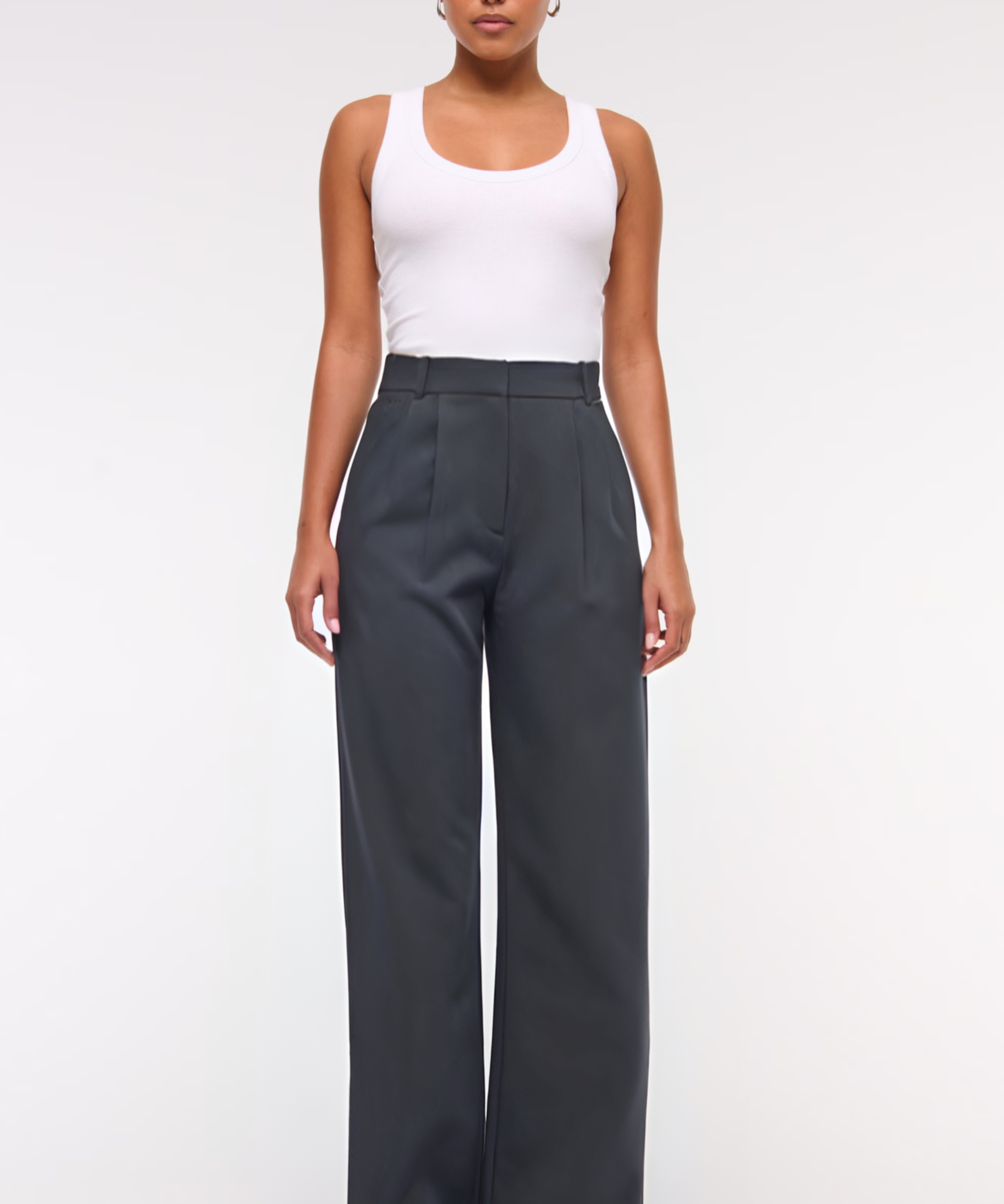 Tinashe Pantalones Tailored de Pierna Ancha