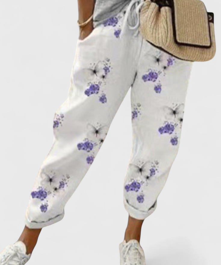 Alba Pantalón Holgado de Talle Alto