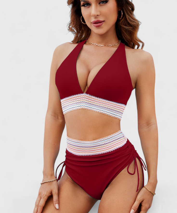 Mireille Bikini de Cintura Alta con Control y Elegancia