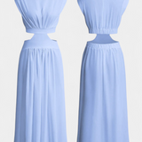 Jocelyn Conjunto de Vestido con Abertura Lateral
