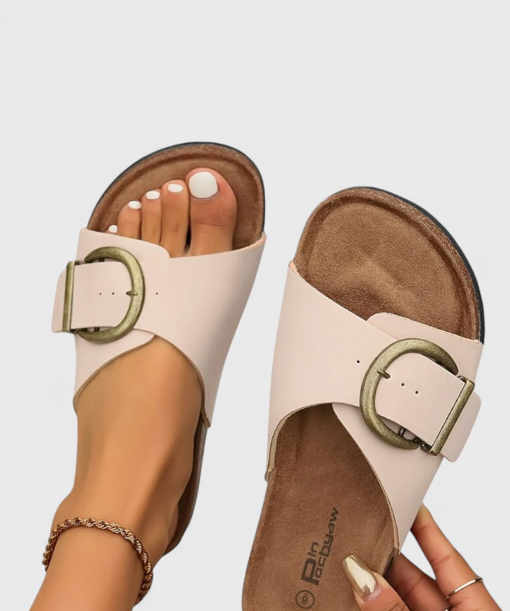 Delphine Sandalias Elegantes de Confort