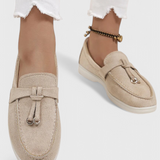 Coralie Mocasines con Acabado Suede