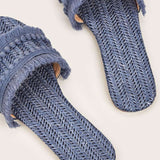 Zapatillas con Flecos