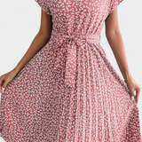 Galilea Vestido Midi Floral de Inspiración Campestre