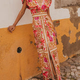 JESSA – VESTIDO LARGO DE ESTILO NATURAL Y ATEMPORAL