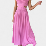 Jocelyn Conjunto de Vestido con Abertura Lateral