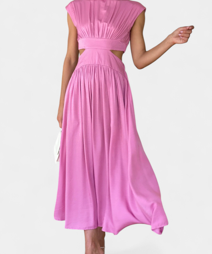 Jocelyn Conjunto de Vestido con Abertura Lateral