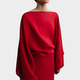 Kamilia Vestido Kimono de Lino y Algodón